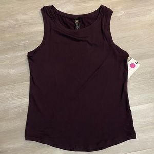 Yogalicious purple tank